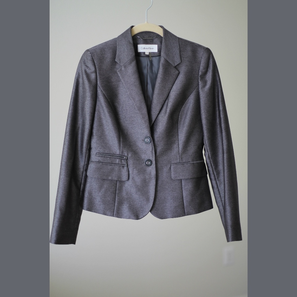 Pewter Calvin Klein Blazer